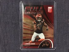Ja'Marr Chase 2022 Donruss Elite 'Full Throttle' Red Insert 91/99 Bengals #FT7