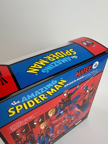 MEDICOM TOY MAFEX No.143 SPIDER-MAN BEN REILLY COMIC Ver. Action Figure Marvel - Picture 3 of 4