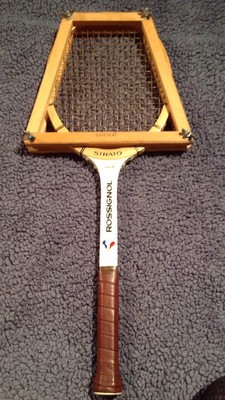 Raquette De Tennis Bois Rossignol Strato – 4 1/2L – Ancienne Démo Tournoi – Collection