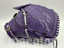 ZETT Special Pro Order 12" Pitcher Baseball Glove Purple Silver RHT Fujinami MLB