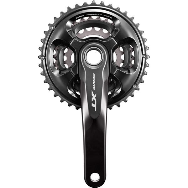 Shimano FCM8000 Deore XT pedaliera in 11Speed, 403022, 170 mm, Nero Shimano FCM8000 Deore XT pedaliera in 11Speed, 403022, 170 mm, Nero
