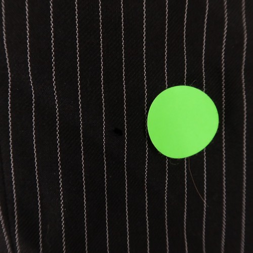 J Ferrar Jacket 2XL Black Pinstripe 100% Wool Twill Blazer Sport Coat 50R - Picture 20 of 20