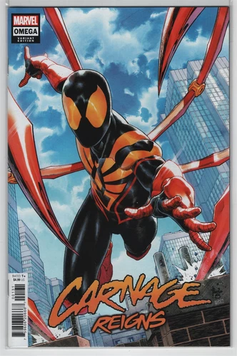 Carnage Reigns Omega #1 Paulo Siqueira Variant Cover