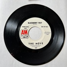 RARE 45 PROMO RPM: Blackberry Way, The Move (A&M 1020) 1968 (FH)