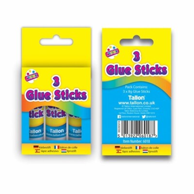 3er Pack 8g Twist Action Klebesticks