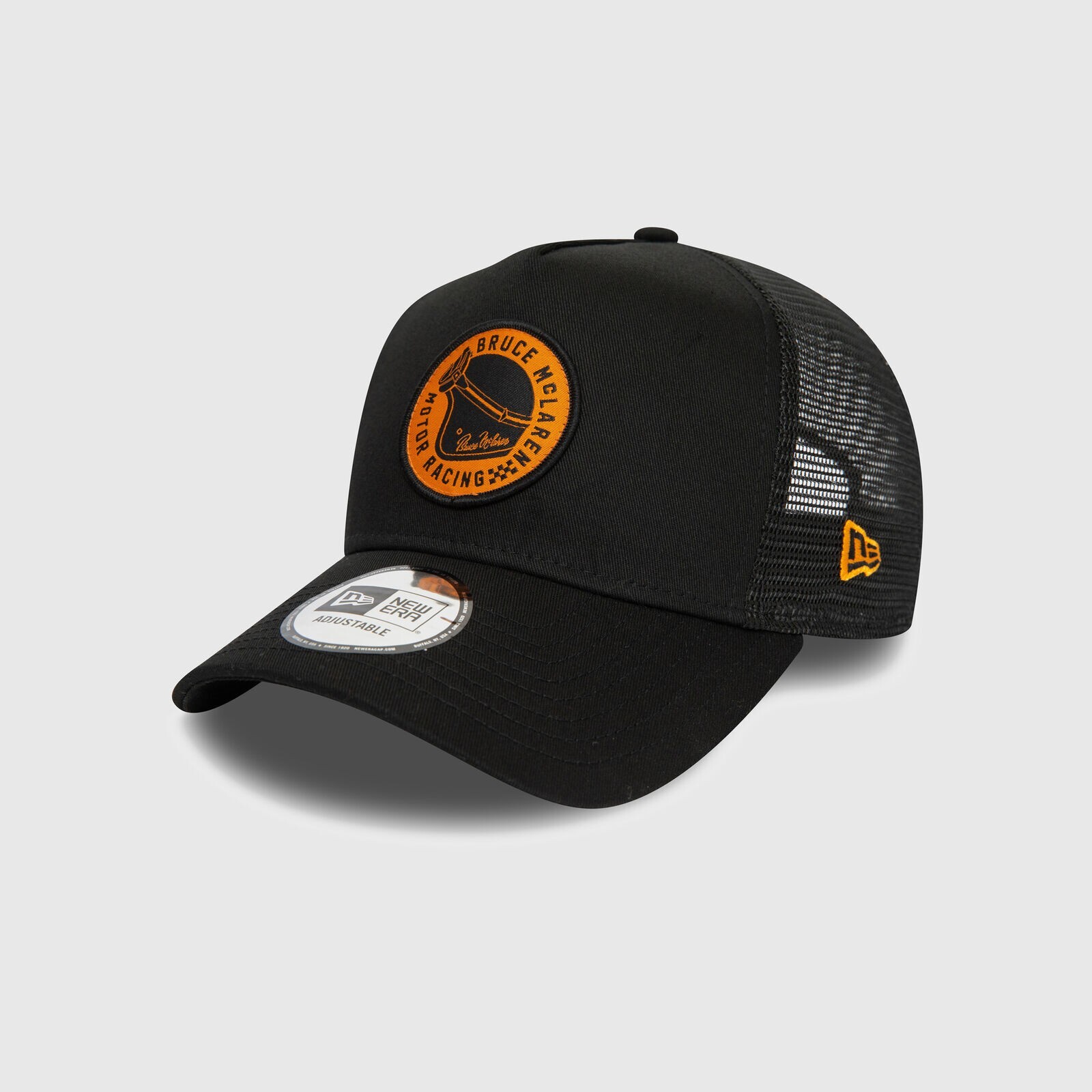 McLaren F1  Official Patch Heritage New Era Trucker Cap - Black