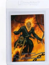 2022 Upper Deck Marvel Masterpieces -Dan Dos Santos #19 Ghost Rider  1577/1999