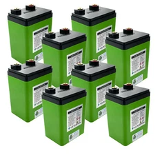 8pc K2 Energy 12V 22Ah K2B12V22EB Lithium Iron Phosphate Battery with BMS
