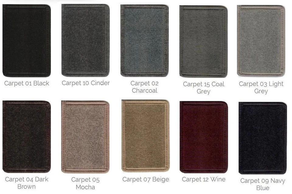 福特卡车地毯仪表板盖 - 10 种颜色可选 - 定制适合仪表板保护套 — 第 3/4 张图片