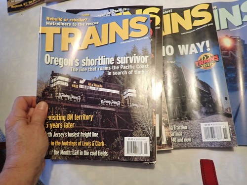 2005 TRAINS The Illustrated Magazine Of Railroading Lot of 12 issues - Bild 7 von 7