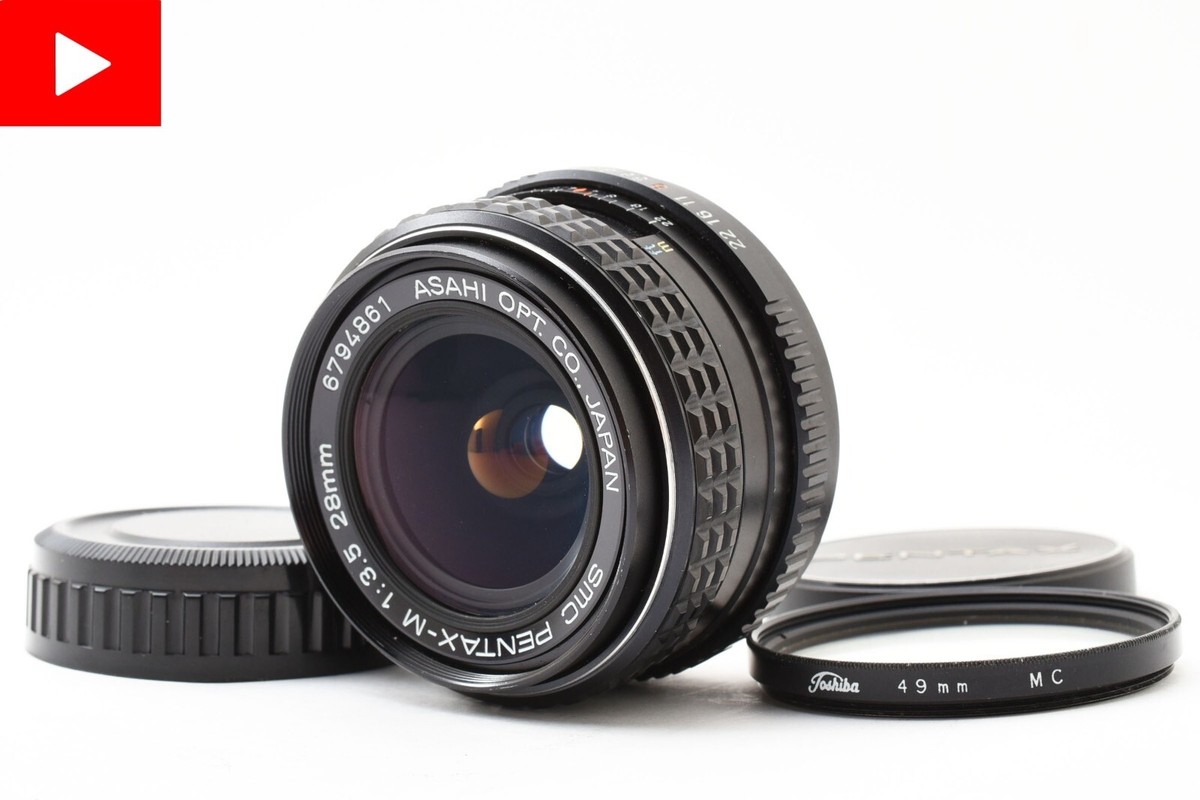 PENTAX - ◇貴重◇ ASAHI SMC PENTAX 28mm F3.5 ★良品★ Excellent] Asahi SMC Pentax M 28mm F3.5 Wide Angle MF Lens