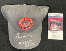 Chris Osgood Signed Inscribed Wizard Of Oz Detroit Red Wings Alumni Hat JSA COA
