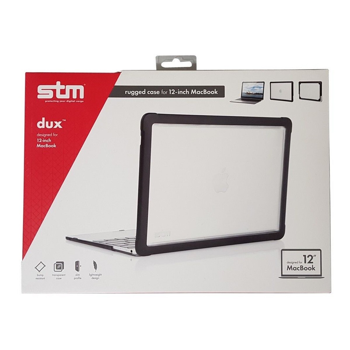 STM Dux Slim Rugged Transparent Shell Case Designed For 12