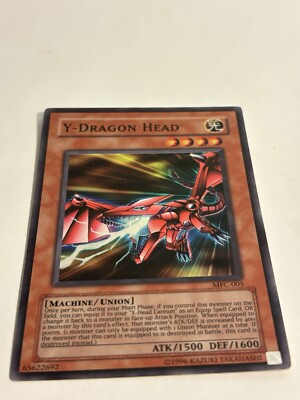vintage Yu-Gi-Oh! TCG Y-Dragon Head Magician's Force MFC-005