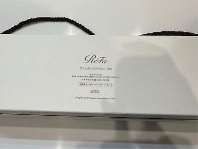 MTG ReFa Curl Iron Pro 38 mm White RE-AV-02A ReFa CURL IRON