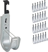 ICC Batwing J Hook 2  with Retainer Clip - Cable Hooks- 2 Inch 25 Pack