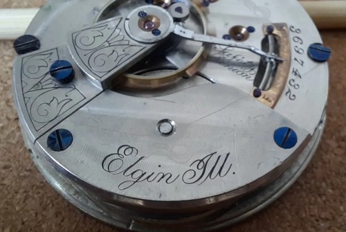 Rare 1890 ELGIN. G. M. Wheeler 132 Years old Pocket Watch 18S 15J. Just Serviced - Picture 2 of 9
