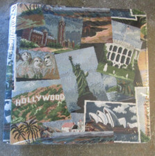 Creative Memories 12x12 Original Destinations Travel Tapestry Album w/pg US/intl