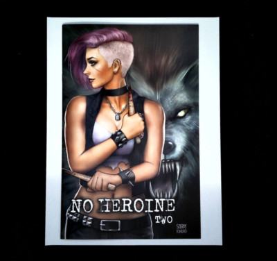 NO HEROINE 2 SZERDY KINCAID LIMITED TO 250 COPIES SOURCE POINT PRESS 2020