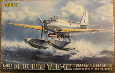 Great Wall Hobby #L4812 1/48 Scale Douglas TBD-1A Devastator Floatplane *SEALED*