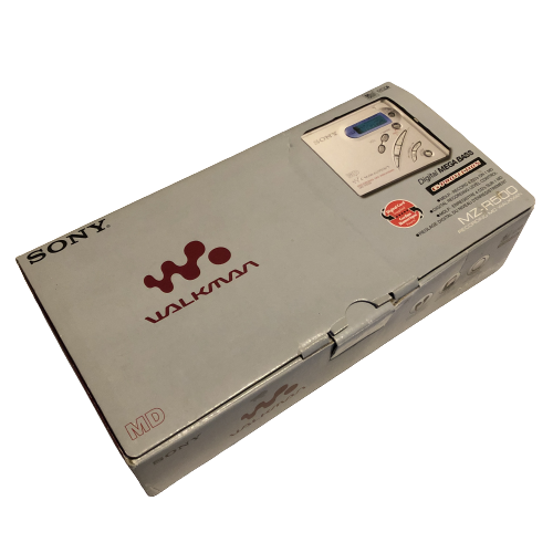 Sony Walkman Personal Minidisc Player Mzr500 Boxed With 4 Discs AC