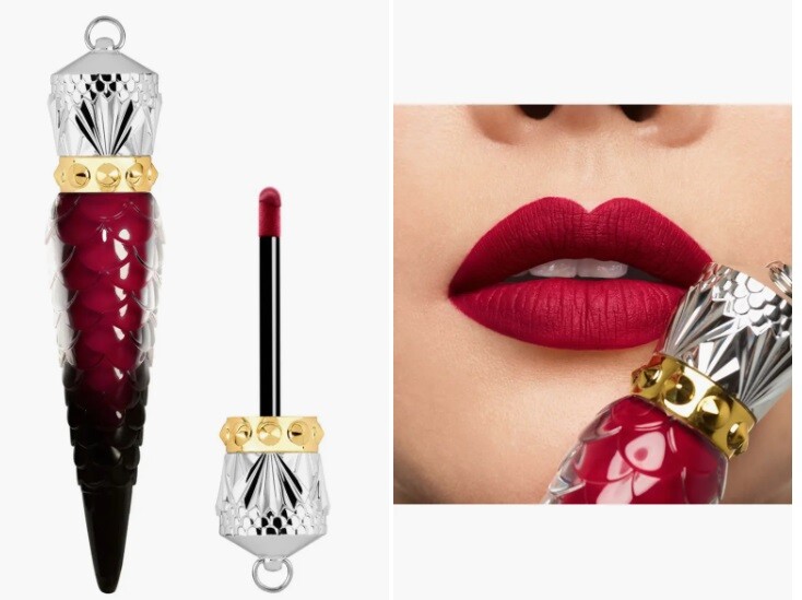 Christian Louboutin Matte Fluid Lip Colors Jamais Assez, El Voici
