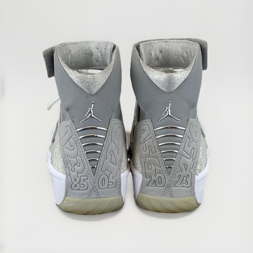 Nike Air Jordan 20 Retro Laser 743991-100 OG Weiß Sneaker Schuhe Gr. 44 Top - Bild 4 von 9