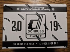 2019 Panini Donruss NASCAR Racing Trading Card Fat Pack Box - 360 Cards!