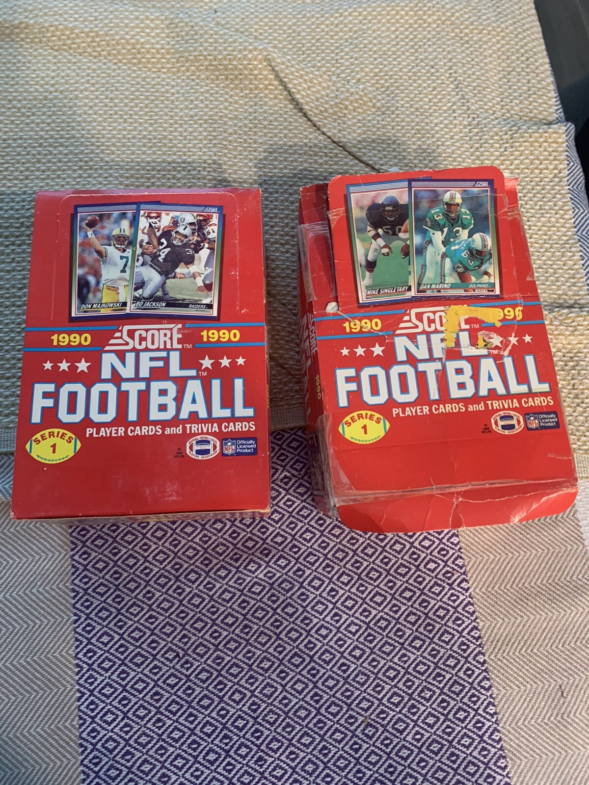 1990 Score Series 1 Football Cards - 5laqdgv
