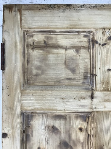 31 3/8"X 76 3/8" Georgian Internal Stripped Pine Six Panel Door 2over2over2 - Picture 10 of 12