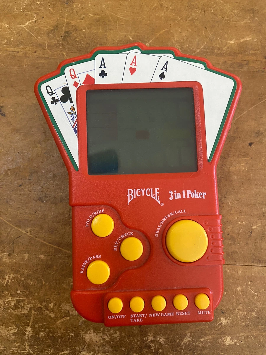 Jeu électronique Portable Techno Source - 3 En 1 Slots, Vintage, Fonctionnel