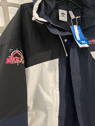 Adidas Originals Adventure Ride Tec Jacke Wandern Reisen Outdoor Herren Large $200 - Bild 2 von 5