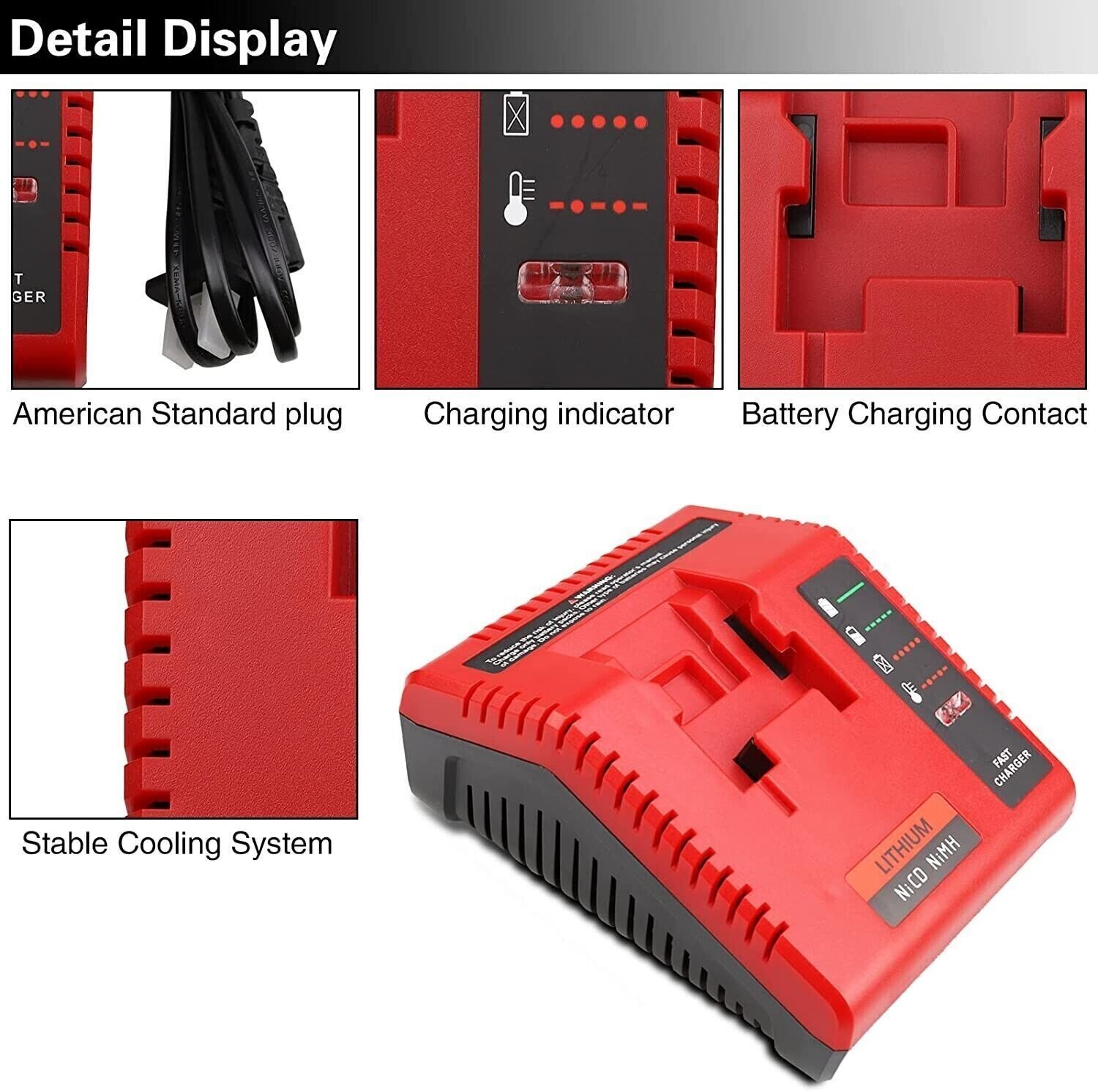 18Volt 6.0Ah Lithium Battery or Charger For Porter Cable 18V PC18BLX PC18BL Tool eBay