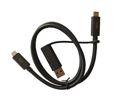 66CM Thunderbolt 3 (USB-C) Cable, Up to 40Gb/s  with USB-A adapter