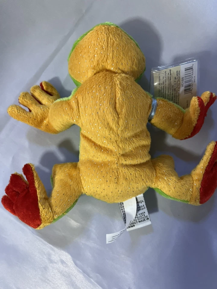 Webkinz Tree Frog With Code Tags Sealed Unused Plush Toy Virtual Pet Green - Image 2 of 4