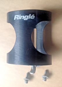 Ringle H20 water bottle cage anodized black CNC aluminum U.S. Made vintage