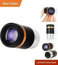 23mm Wide Angle Aspheric Eyepiece - Fully Coated Lens for Astronomic Telescopes