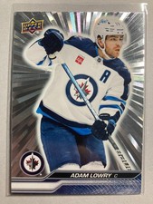 2023-24 Upper Deck Outburst Silver #195 Adam Lowry