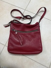 Arcadia Damen Tasche Genuine Leather Umhängetaschen Rot
