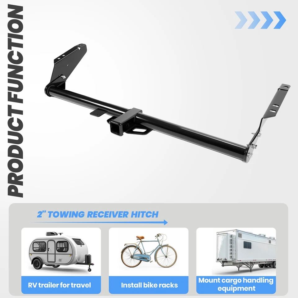 Class 3 Rear Trailer Hitch Bumper Towing 2" Receiver For Toyota Sienna 2004-2020 - Image 3 of 4