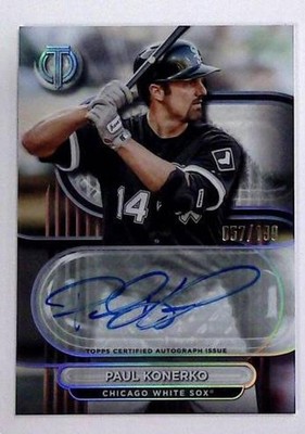 2024 Topps Tribute Autograph #TA-PK Paul Konerko AUTO 57/199 Chicago White Sox