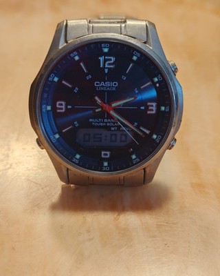 Casio Wave ceptor Lineage LCW-M100DSE Solar-Funkuhr Saphirglas  Edelstahlarmband
