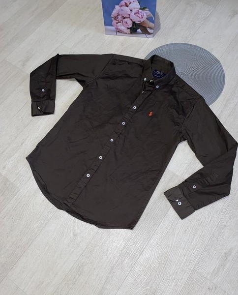 Men Polo Ralph Lauren Shirt Khaki 36 / S / 44
