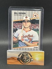 🔥1989 Fleer Bill Billy Ripken Black Box on Bat Knob #616 - Baltimore Orioles🔥