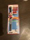 Vtg 1989 Nintendo Super Mario MARIO Watch Nelsonic NES New Sealed