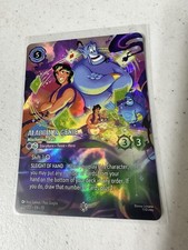 Disney Lorcana 8 Enchanted Cards Carl Dash Aladdin Mike Merida Peter Pan Scar