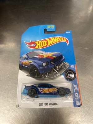 Hot Wheels (280/365) 2005 Ford Mustang HW Race Team 1/5 Blue