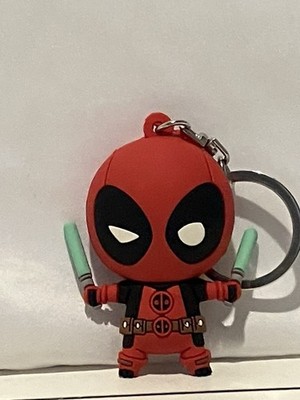 Marvel Deadpool Kidpool 3D Figural Foam Keychain Monogram Series Blind Bag Toy