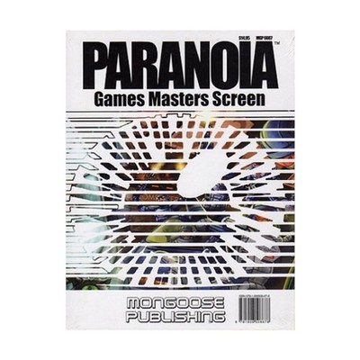 Mongoose Paranoia XP Game Master's Screen (2010 Ed) Bag NM