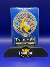 2024-25 Panini Prizm - Talismen LeBron James #5 Blue Wave Prizm /175